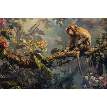 Antique Monkey Canvas